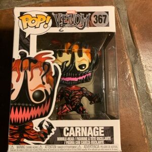 Funko Marvel Carnage Figure - Red and Black